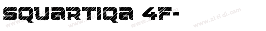 Squartiqa 4F字体转换 Squartiqa 4F字体转换